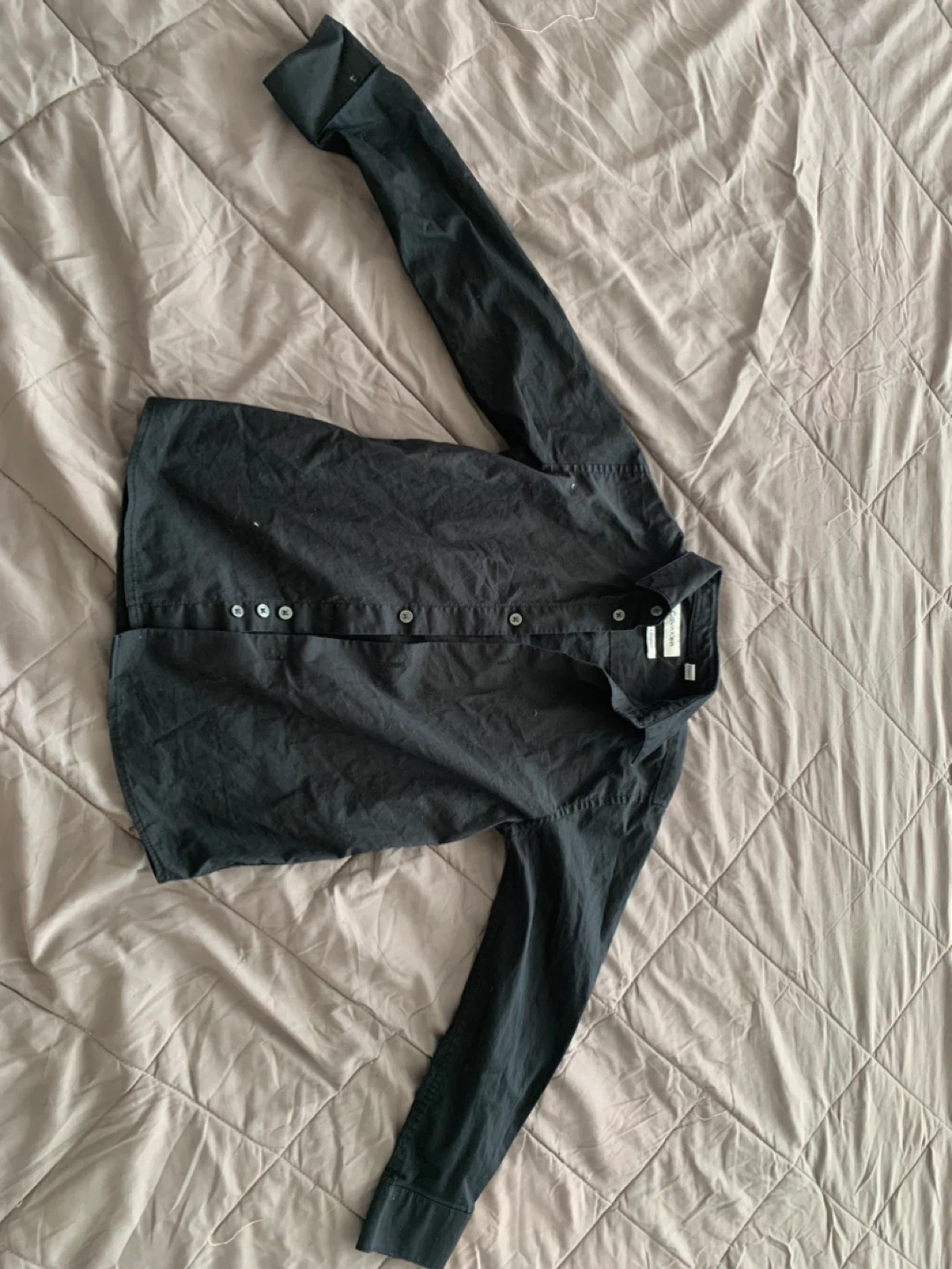 Calvin Klein Slim Fit Stretch Shirt - Size 7
