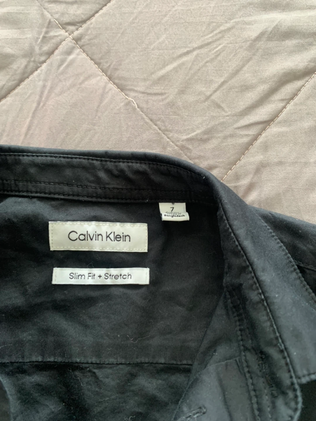 Calvin Klein Slim Fit Stretch Shirt - Size 7 - photo 2