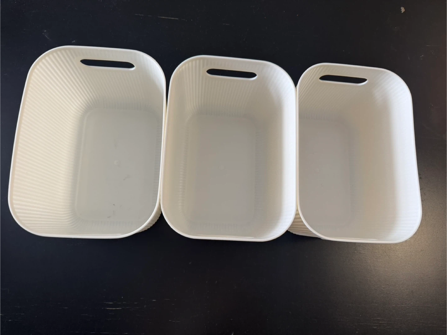 Homesense 3White Storage Baskets - photo 2