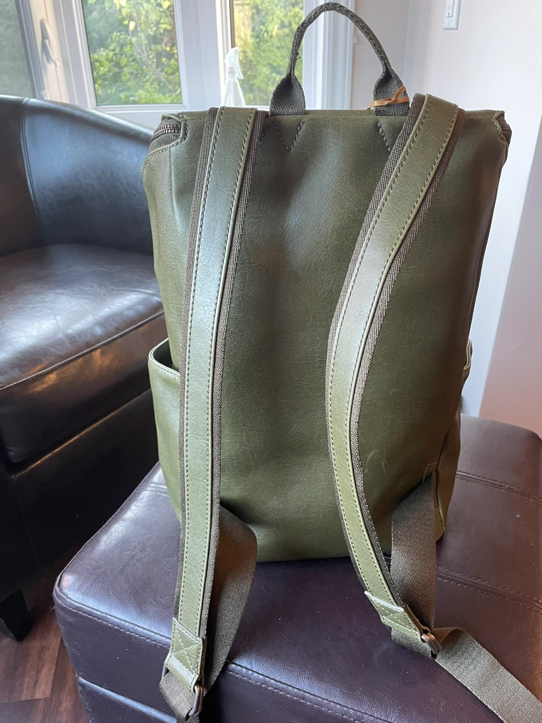 Matt & Nat Dean Vegan Backpack - Vintage Olive - photo 3