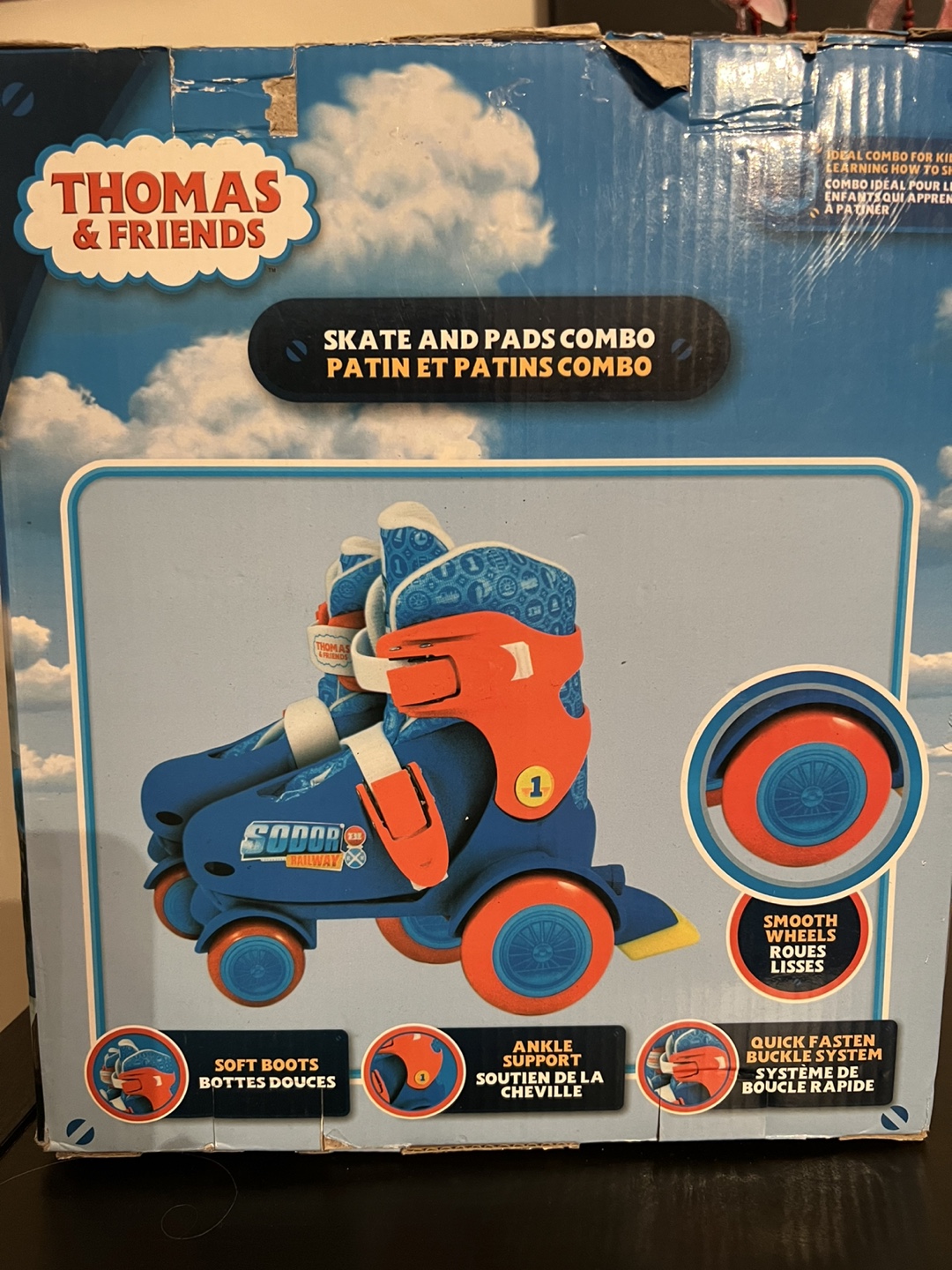 Thomas & Friends Skate and Pads Combo, Size J9-J13 - photo 2