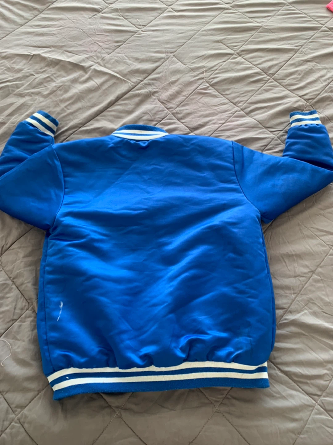 Dry Goods NY Blue Varsity Jacket - Size 8 - photo 2