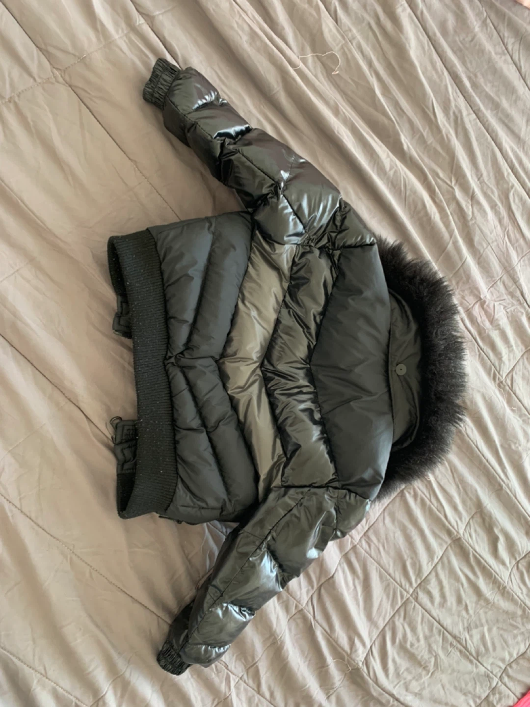 DC Kids Black Puffer Jacket Size 2 - photo 2