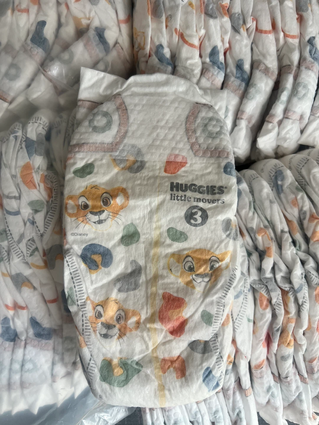Huggies little movers diapers size 3 - photo 2