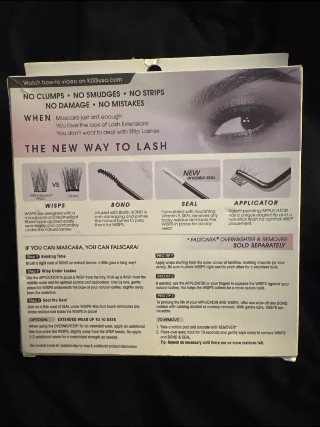 NEW Kiss Falscara Starter Kit - Lengthening image indicator(2)