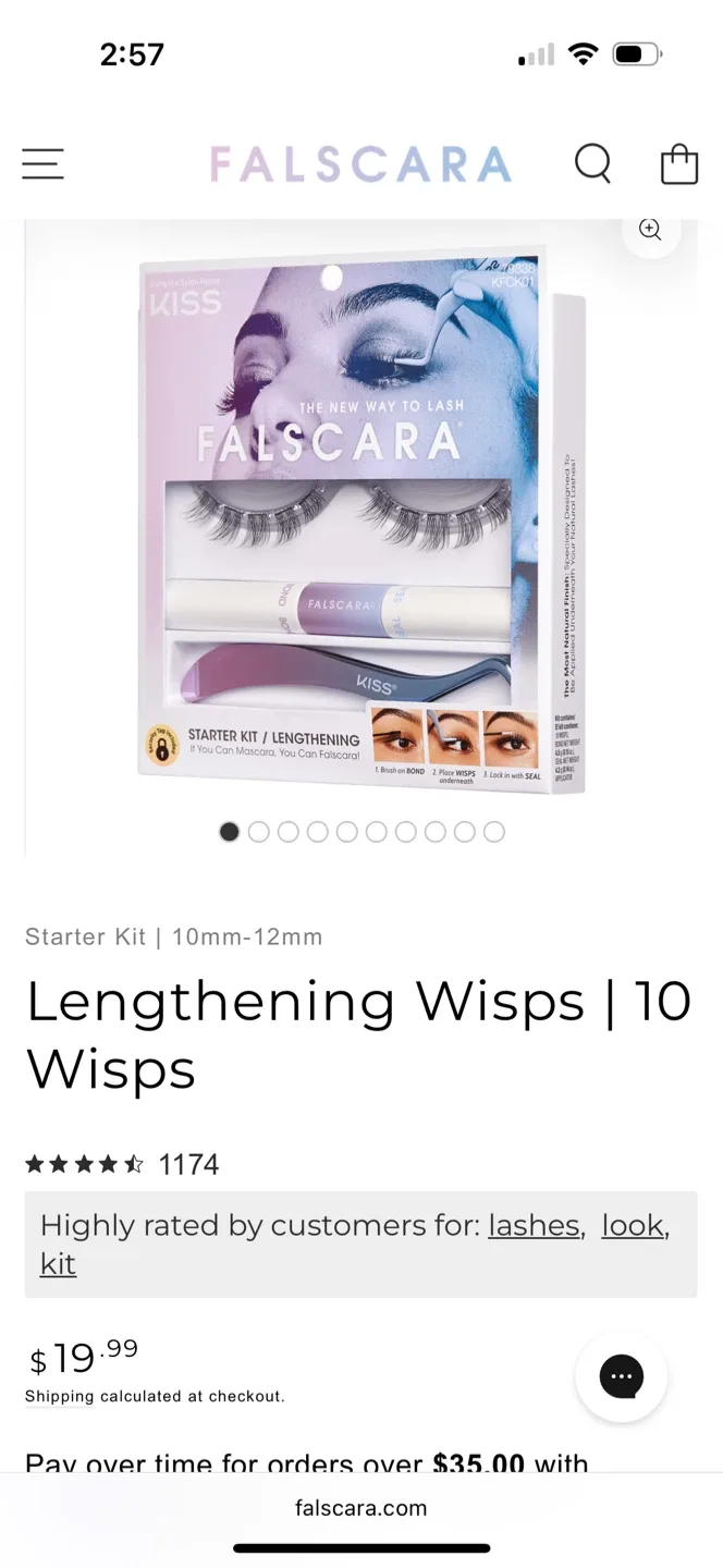NEW Kiss Falscara Starter Kit - Lengthening image indicator(8)