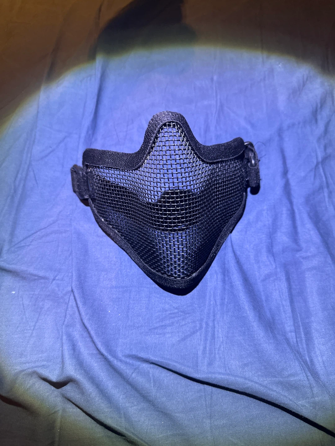 Black Mesh airsoft Face Mask