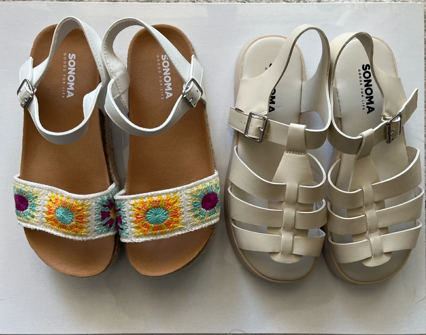 New Sonoma Sandals - Size 5