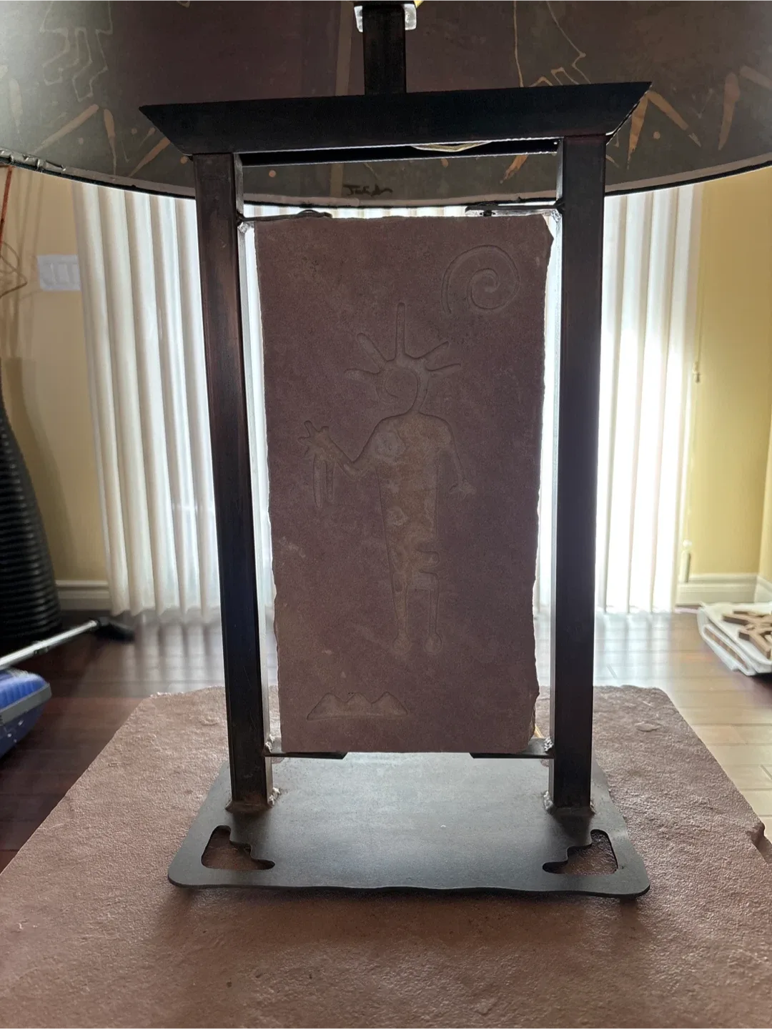 Unique Southwestern Style Table Lamp image indicator(3)