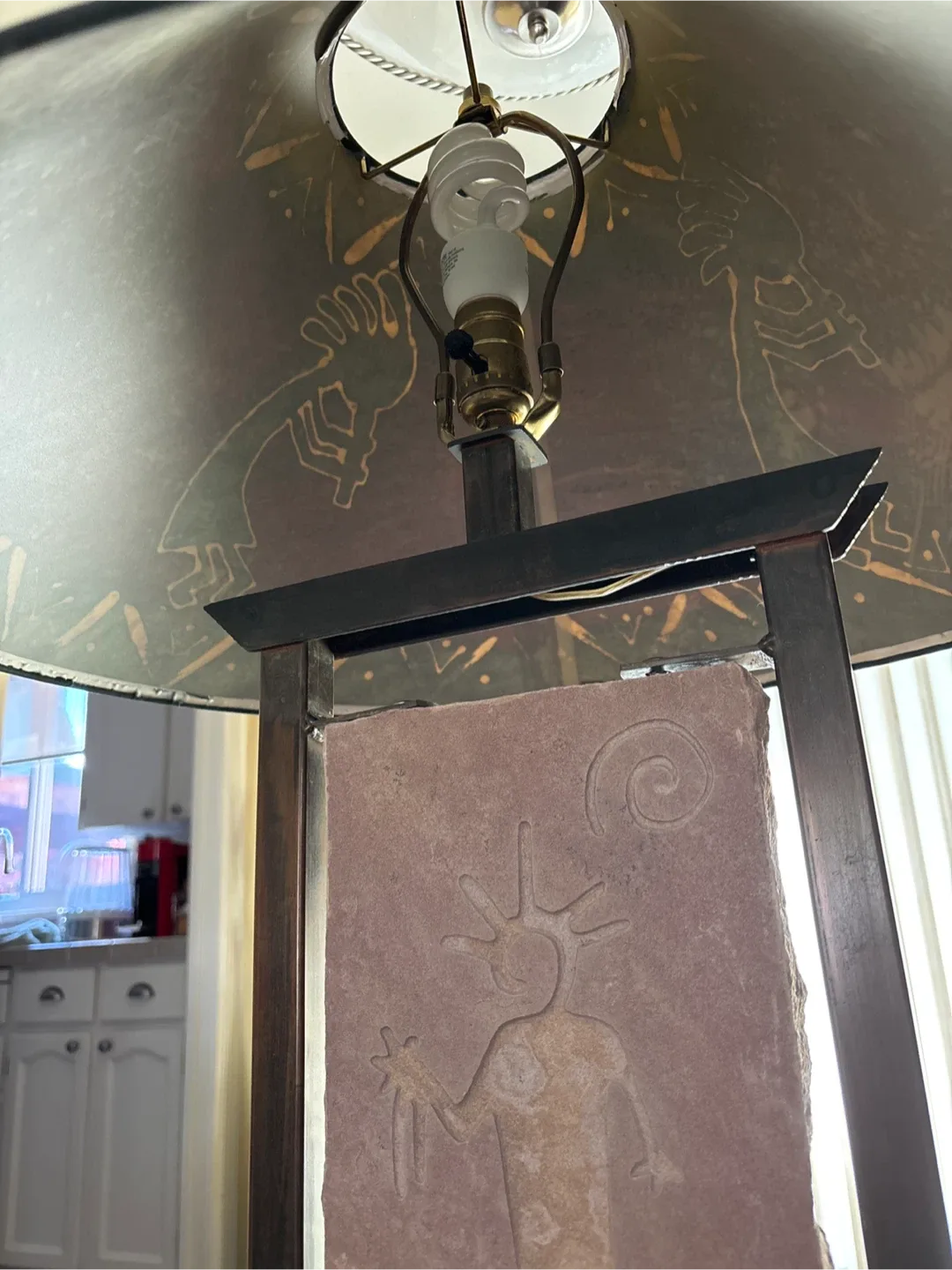 Unique Southwestern Style Table Lamp image indicator(2)