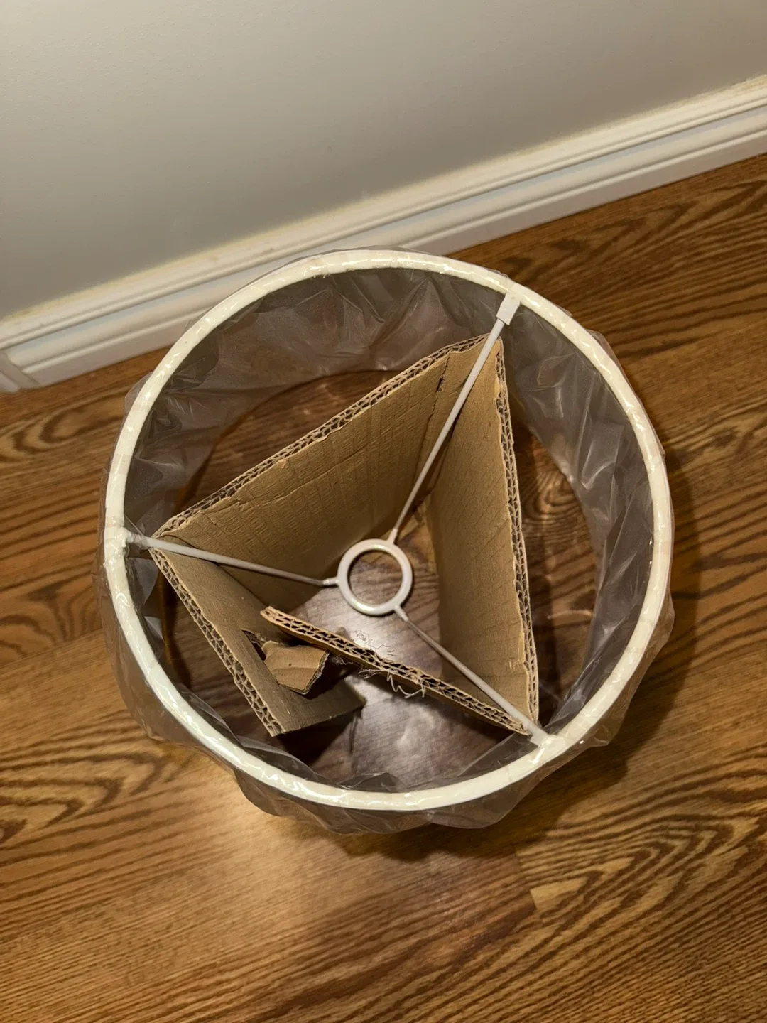 White Pleated Lamp Shade image indicator(2)