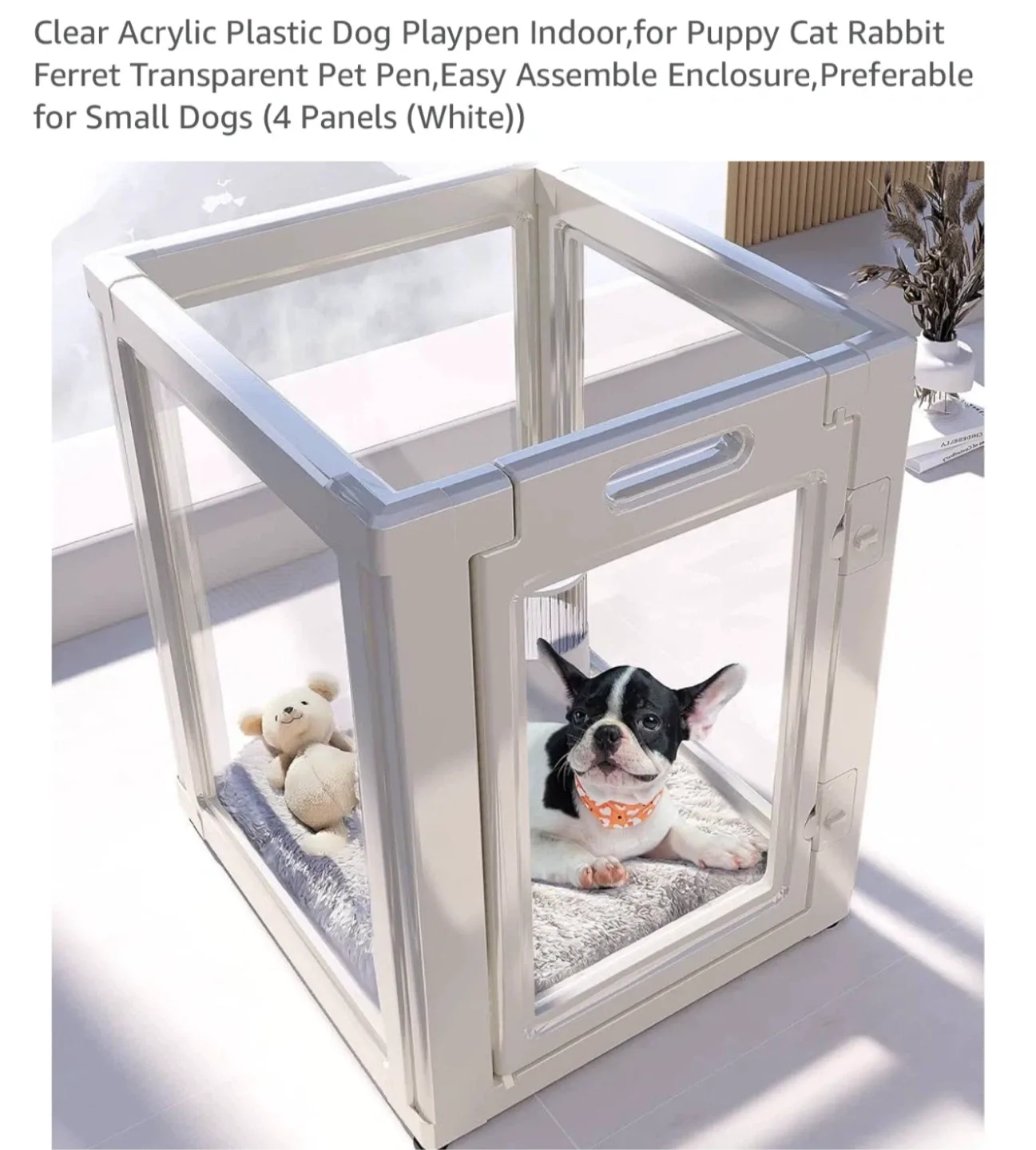 Optimus Design Studio Dog Playpen - Indoor/Outdoor image indicator(2)