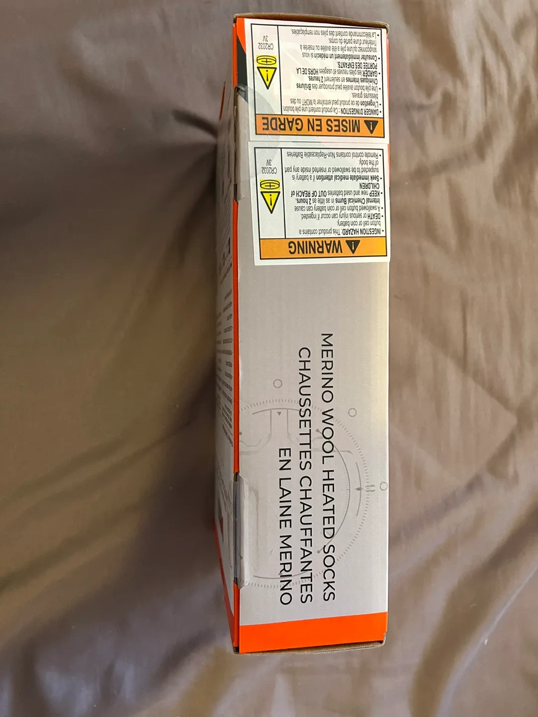 Mobile Warming Merino Wool Heated Socks - L/G image indicator(2)