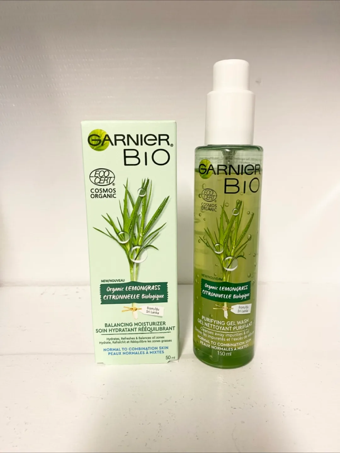 Garnier Bio Organic Lemongrass Skincare Set