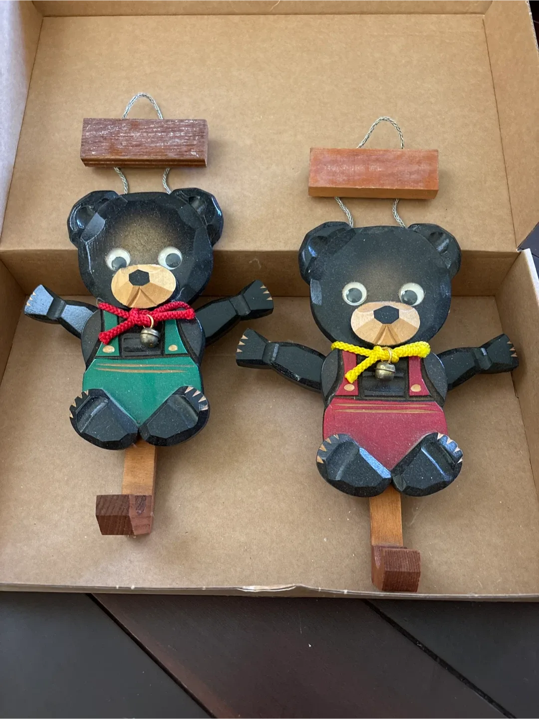 Wooden Bear Wall Hooks - Set of 2 image indicator(2)