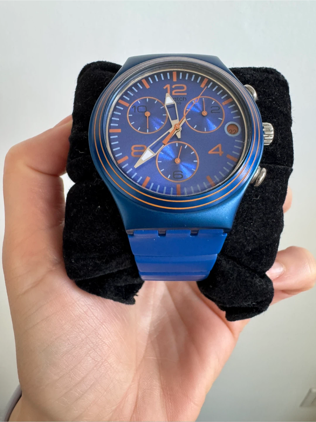 Swatch Once Again Blue Watch