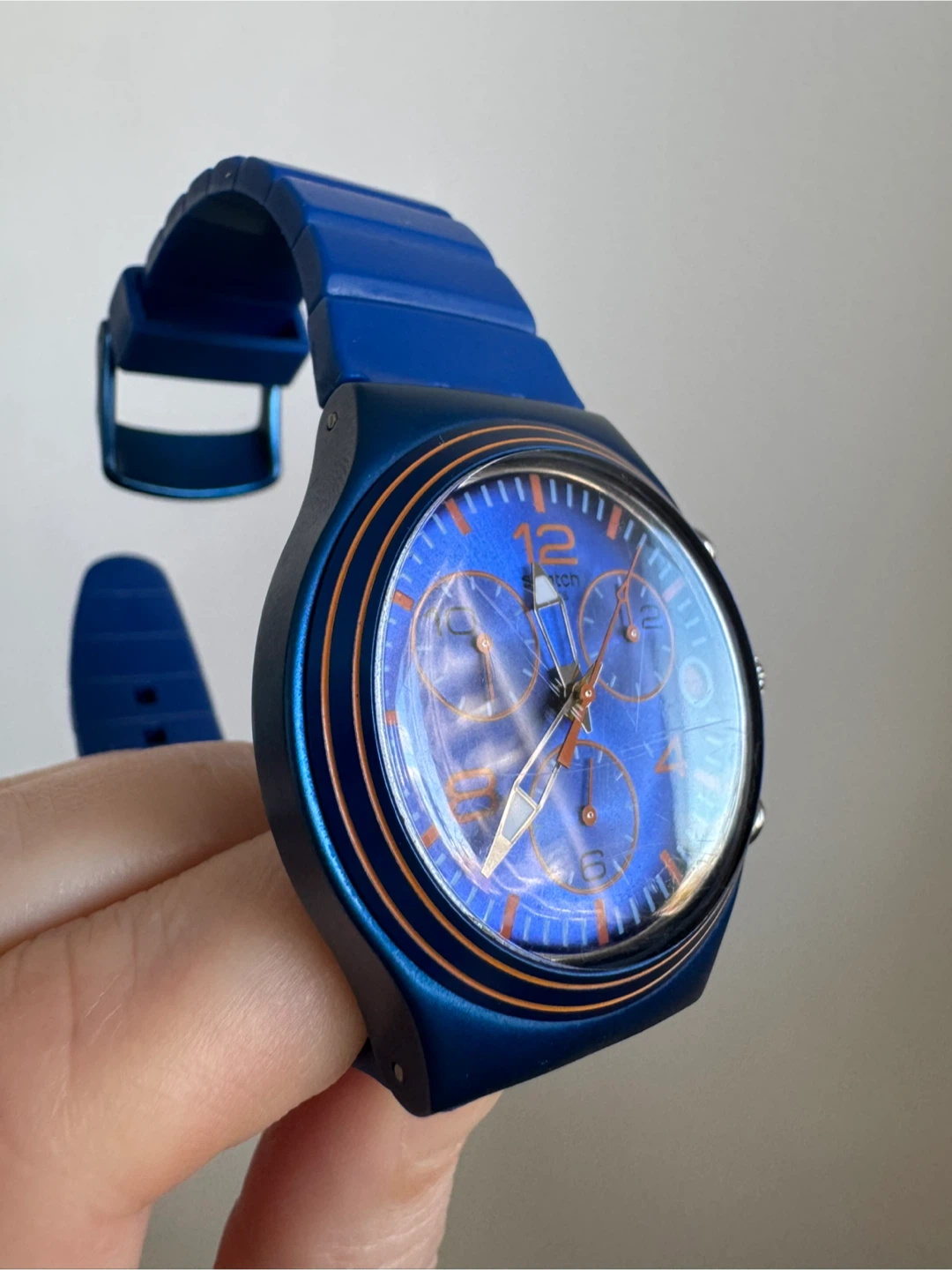 Swatch Once Again Blue Watch - photo 2