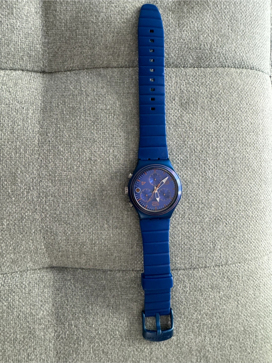 Swatch Once Again Blue Watch - photo 4