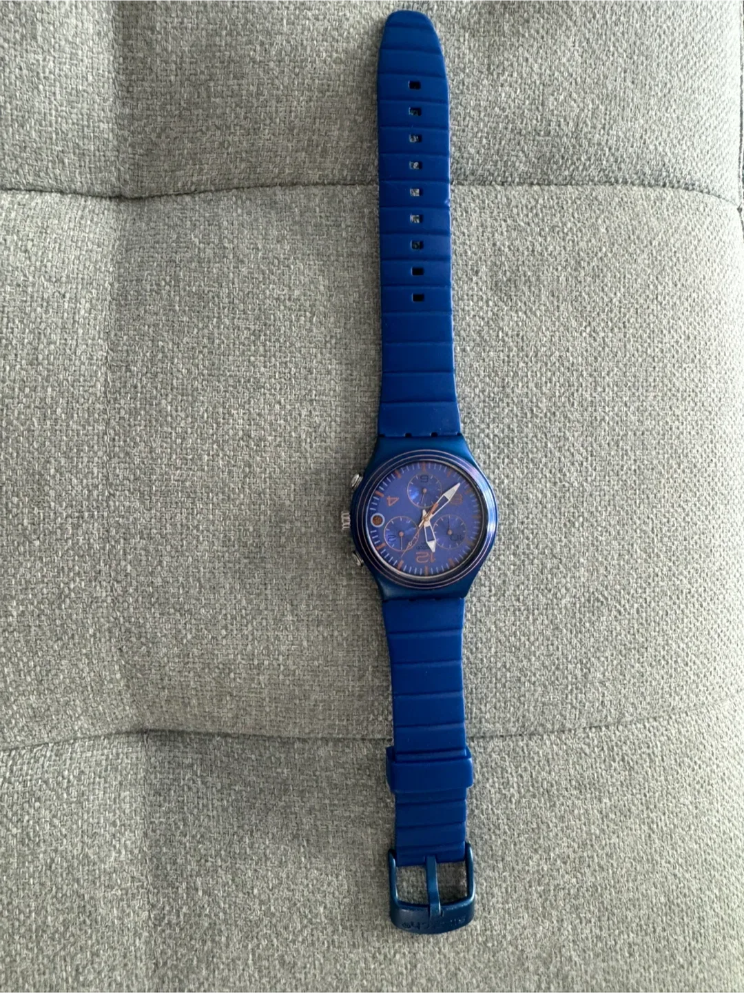 Swatch Once Again Blue Watch image indicator(4)