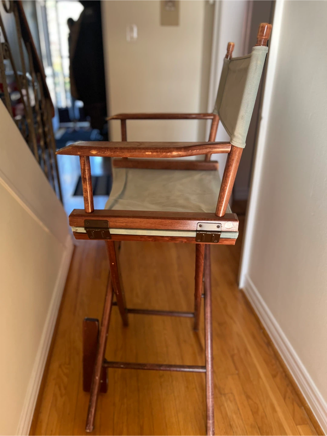 Folding Wooden Director's Chair with canvas - photo 5