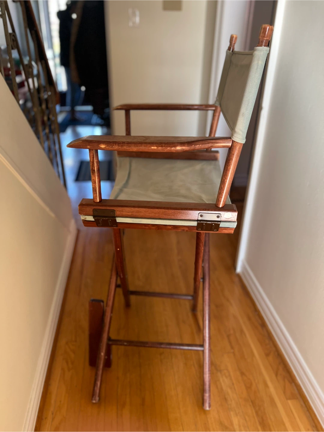 Folding Wooden Director's Chair with canvas - photo 3