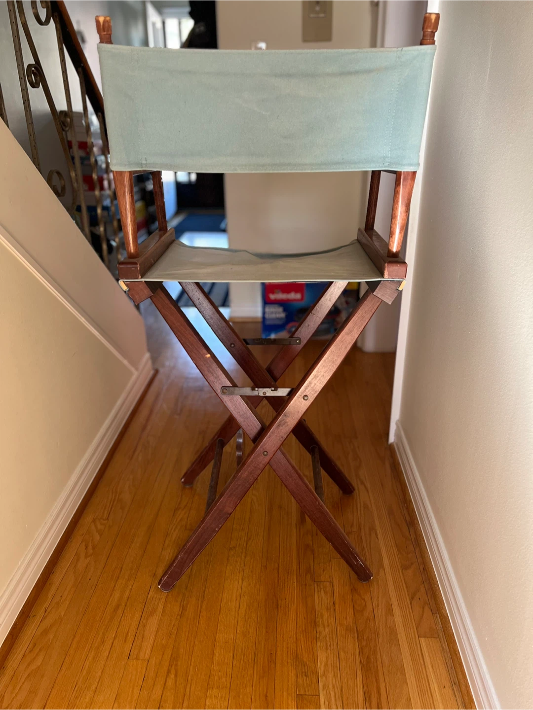 Folding Wooden Director's Chair with canvas - photo 2