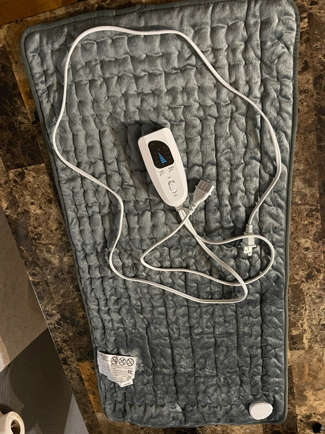 NEW ,Kdti Electric Heating Pad - Back Pain & Cramps Relief image indicator(3)