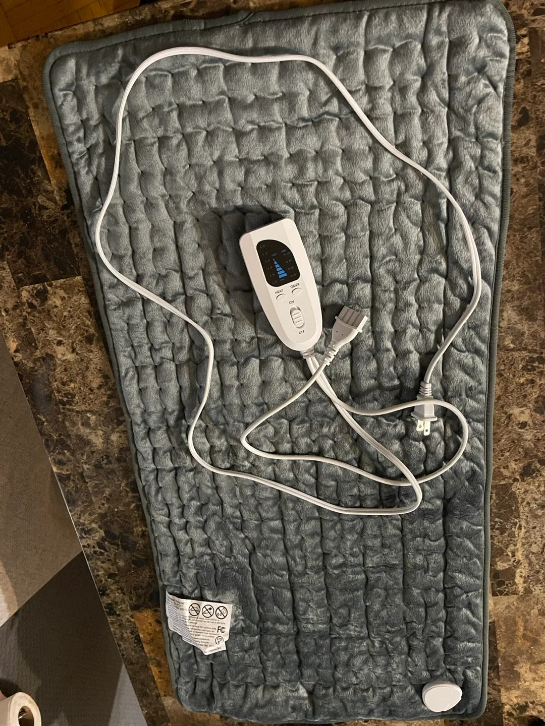 NEW ,Kdti Electric Heating Pad - Back Pain & Cramps Relief image indicator(2)