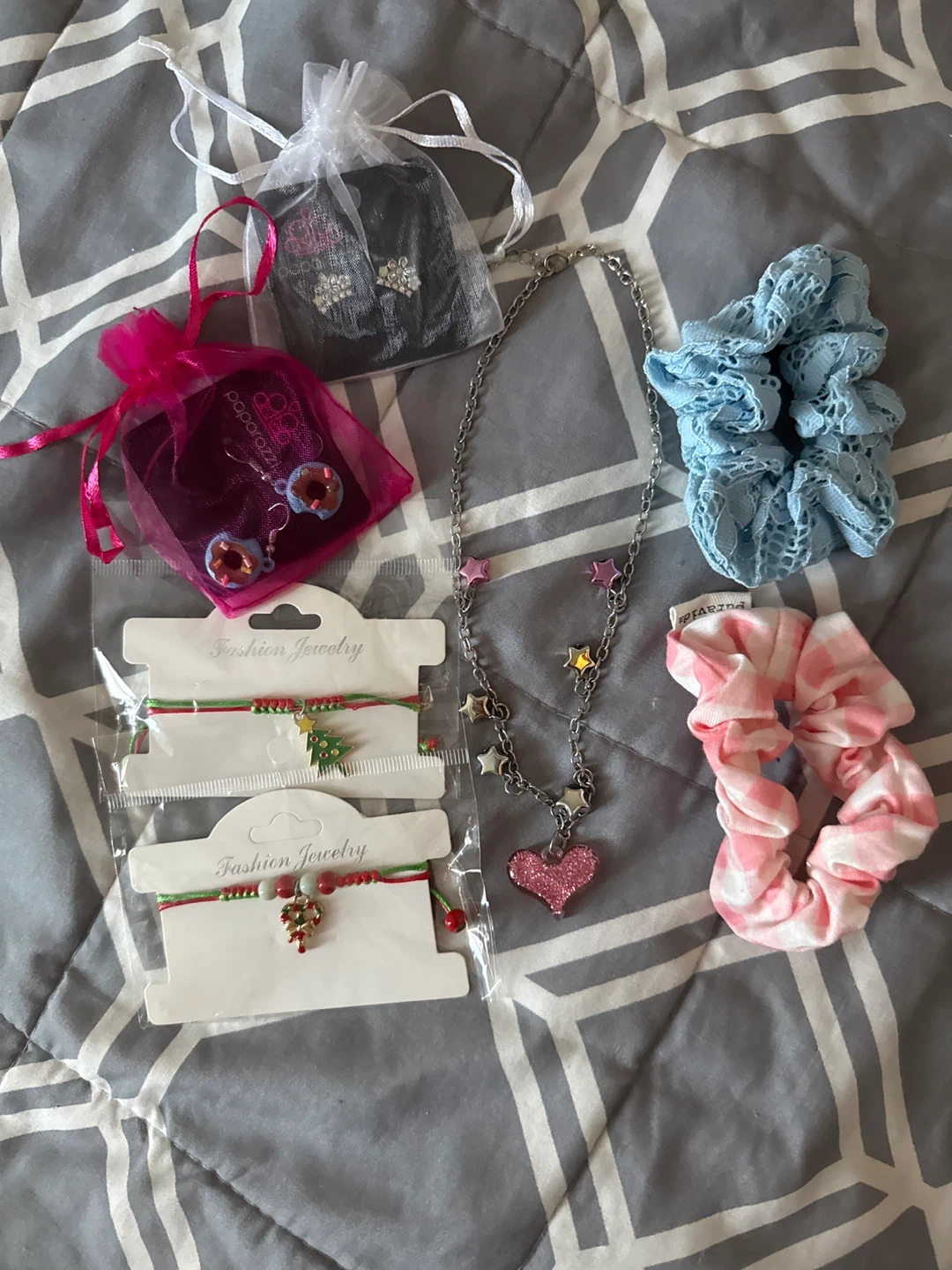 Jewelry  (Earrings, Necklace, Bracelets)