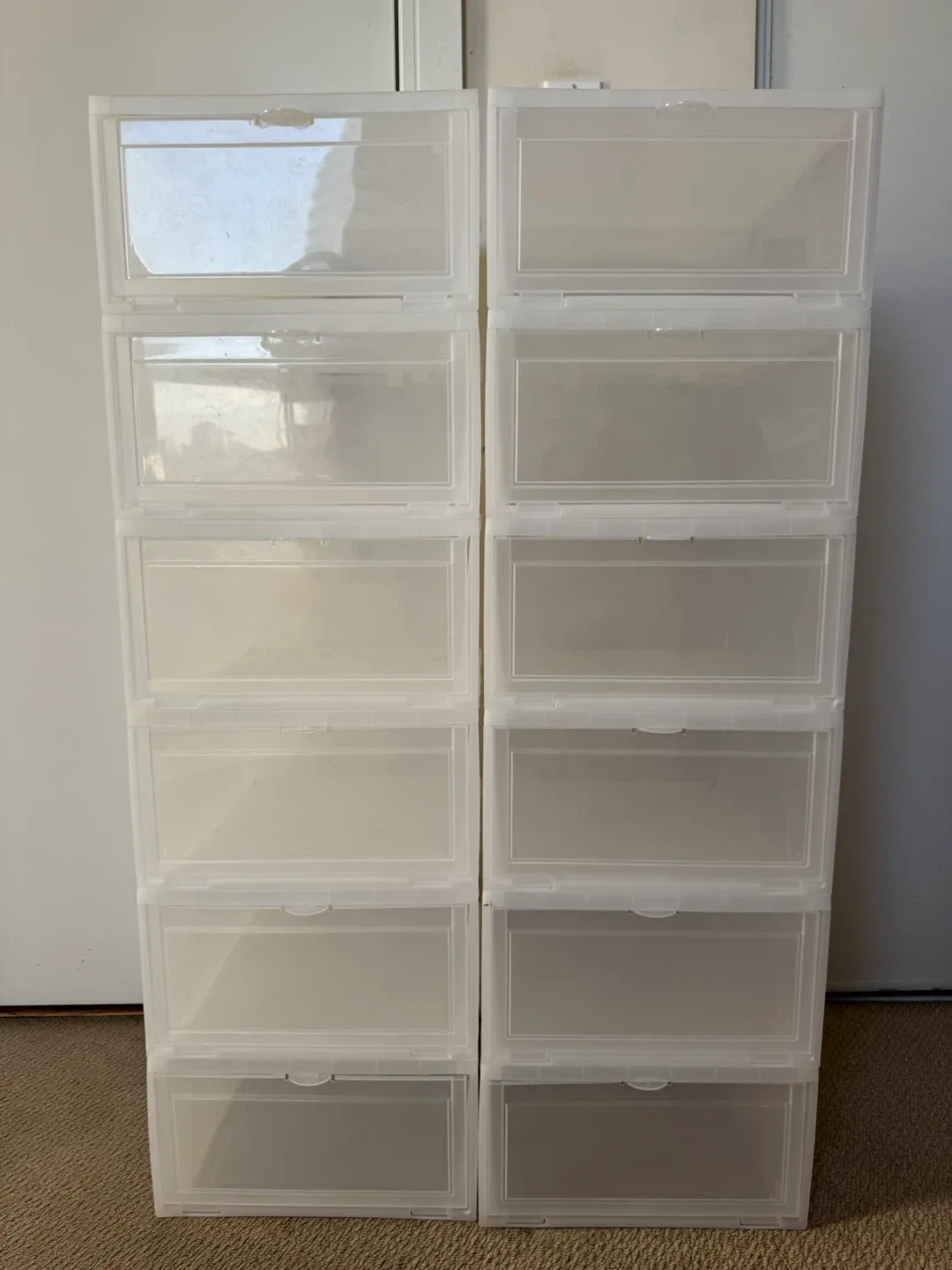 Stackable Shoe Storage Boxes image indicator(3)