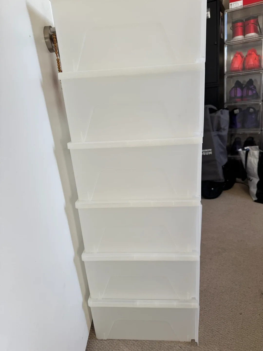 Stackable Shoe Storage Boxes image indicator(4)