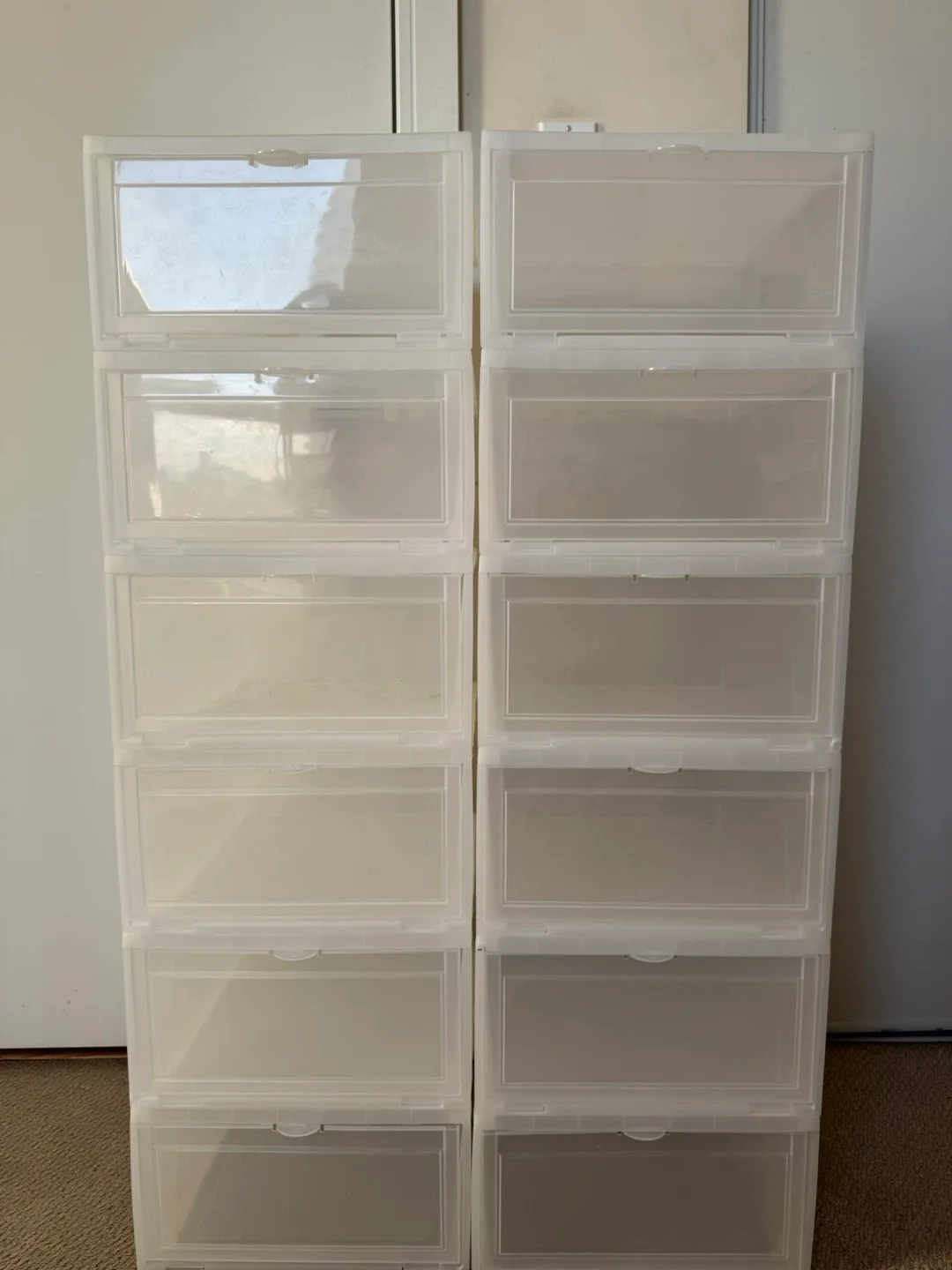 Stackable Shoe Storage Boxes image indicator(2)