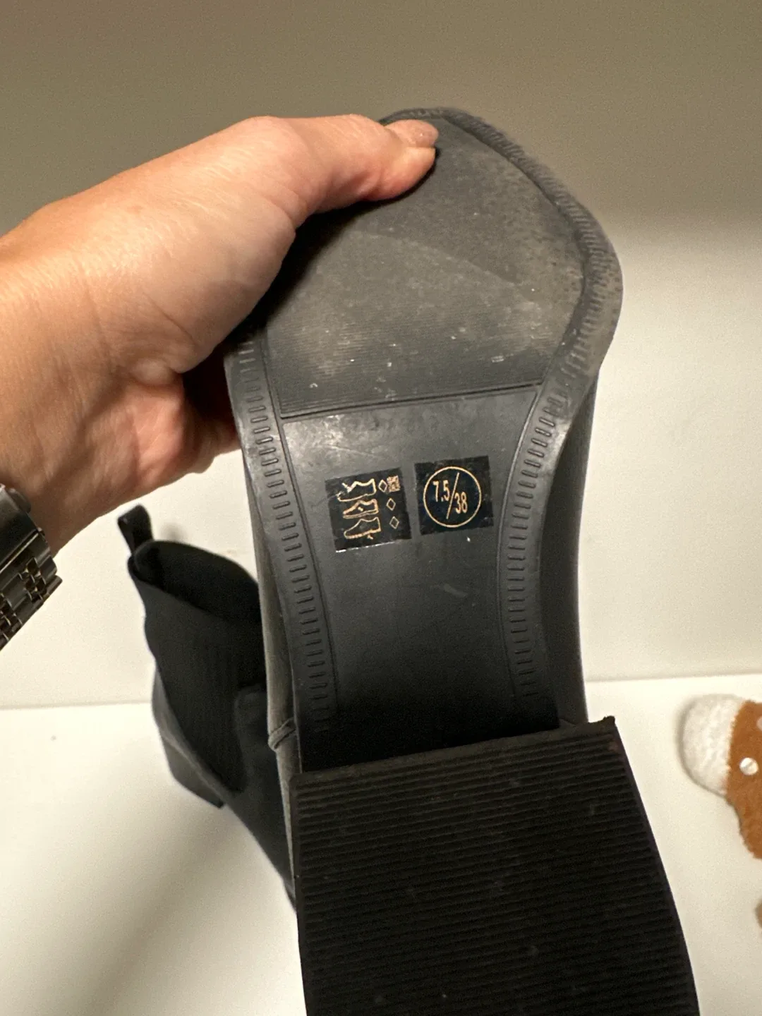 Chinese Laundry Black Ankle Boots - Size 7.5 image indicator(2)