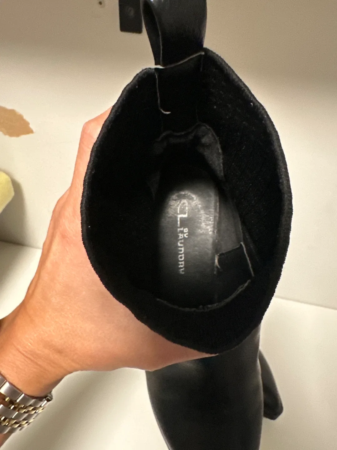 Chinese Laundry Black Ankle Boots - Size 7.5 image indicator(3)