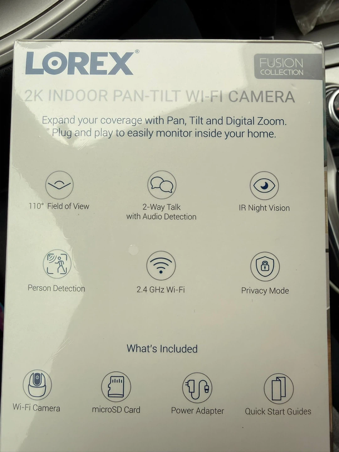 New Lorex 2K Indoor Pan-Tilt Wi-Fi Camera - photo 3