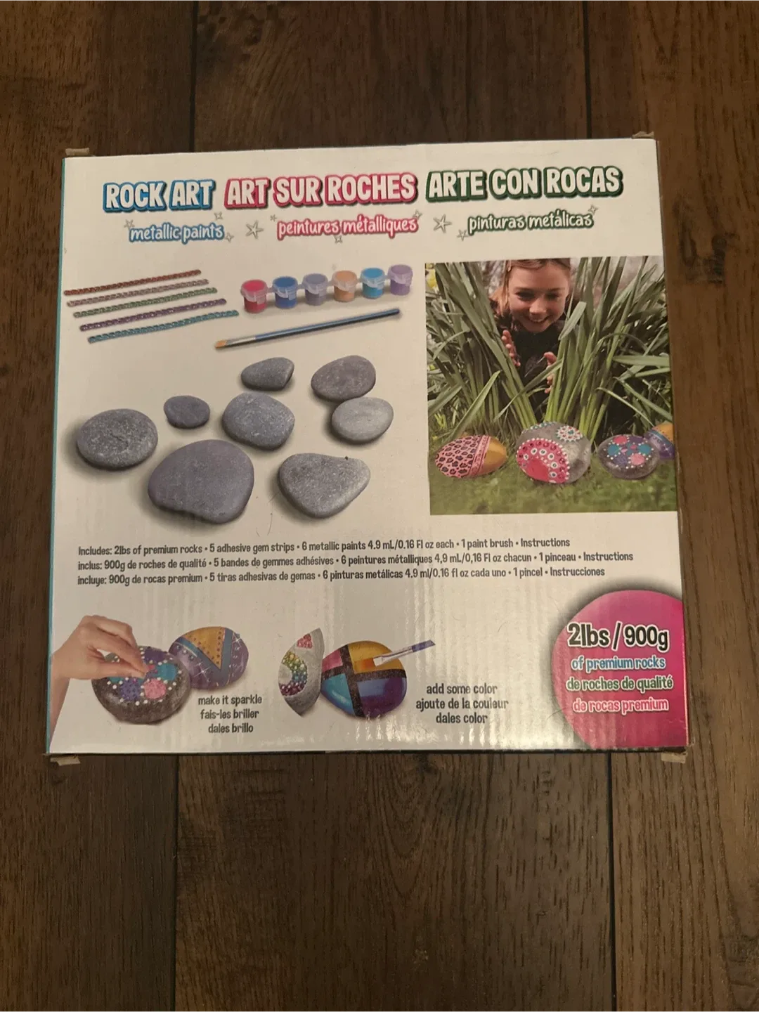 Rock Art Kit - Metallic Paints image indicator(2)