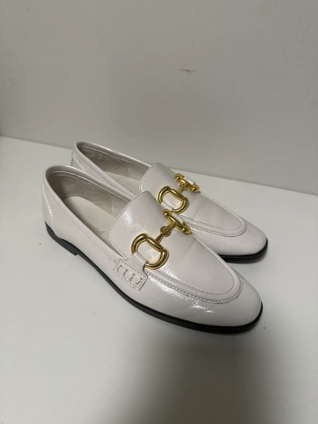 Jeffrey Campbell White Loafers size 7 thumbnail