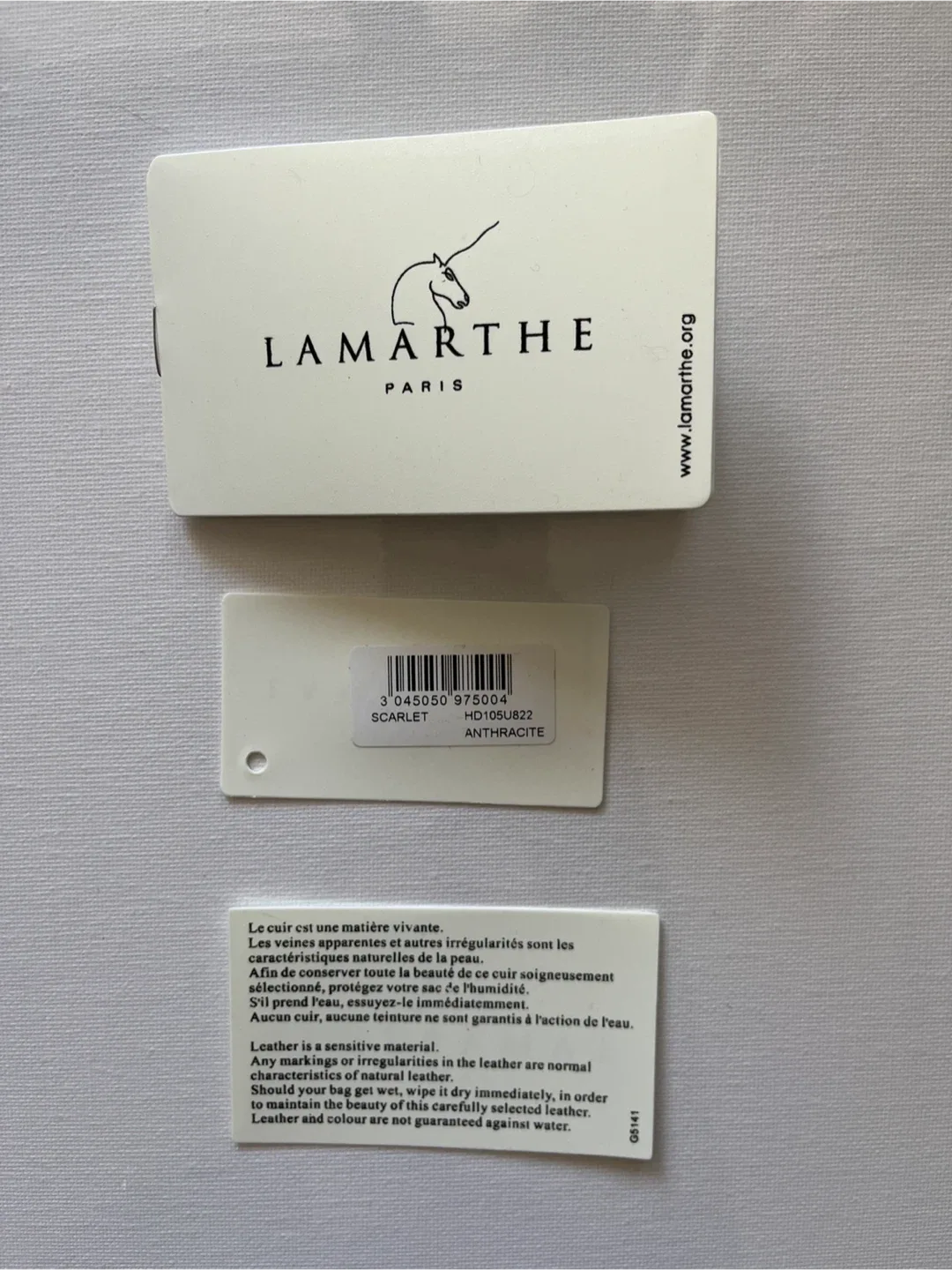 Lamarthe Paris Leather Tote Bag image indicator(3)