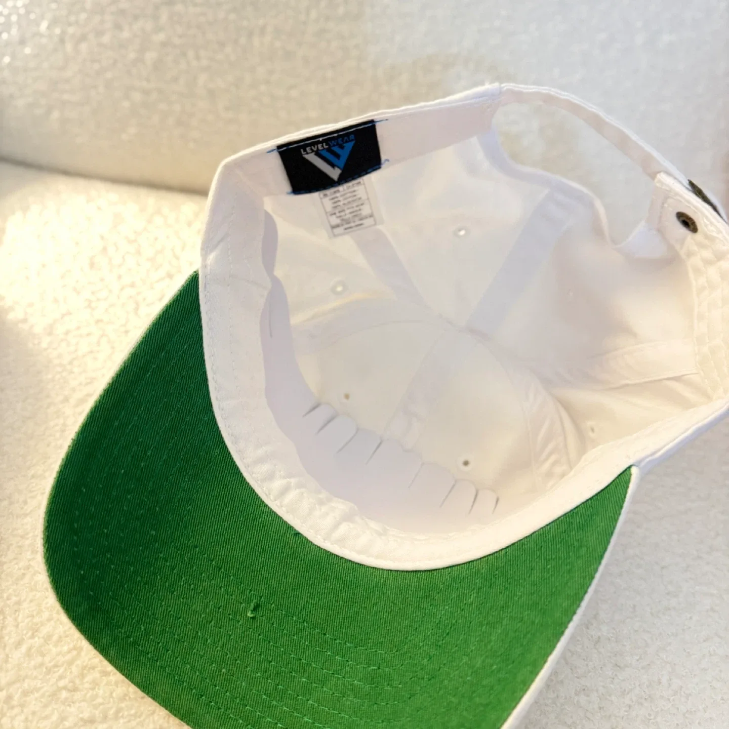 Unisex Heritage86 White Cap image indicator(5)