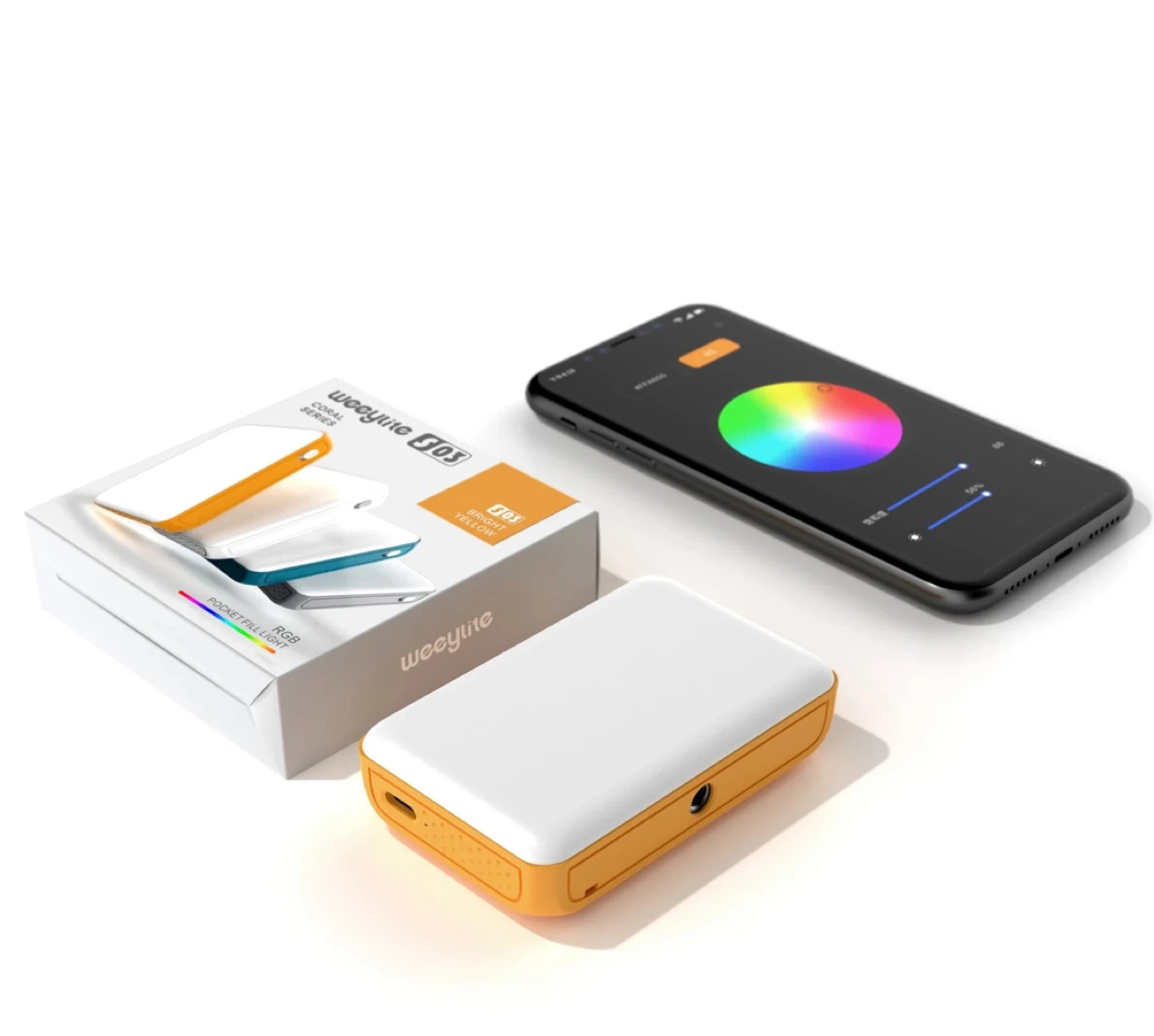 Weeylite S03 Pocket Fill Light - Portable RGB LED