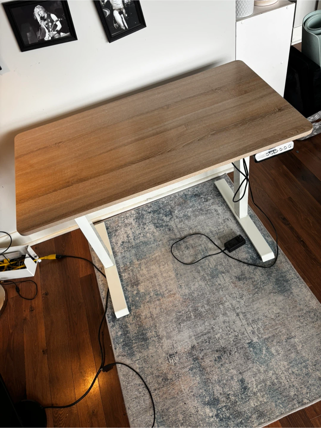 40 x 22 Height Adjustable Sit Stand Desk