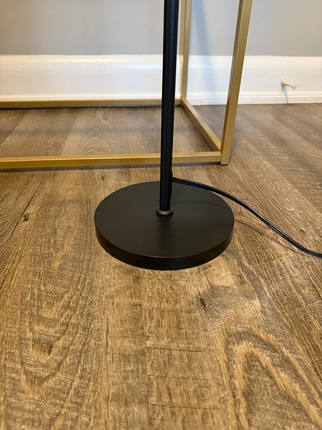 Floor Lamp - Beige Shade, Black Stand image indicator(4)
