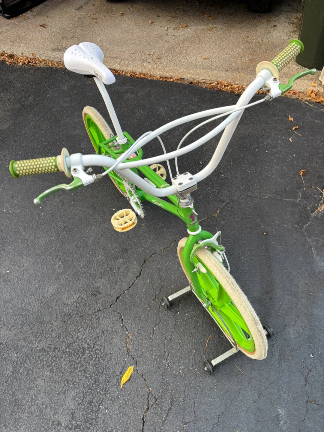 Skyway Street Beat BMX Bike - Green & White image indicator(3)