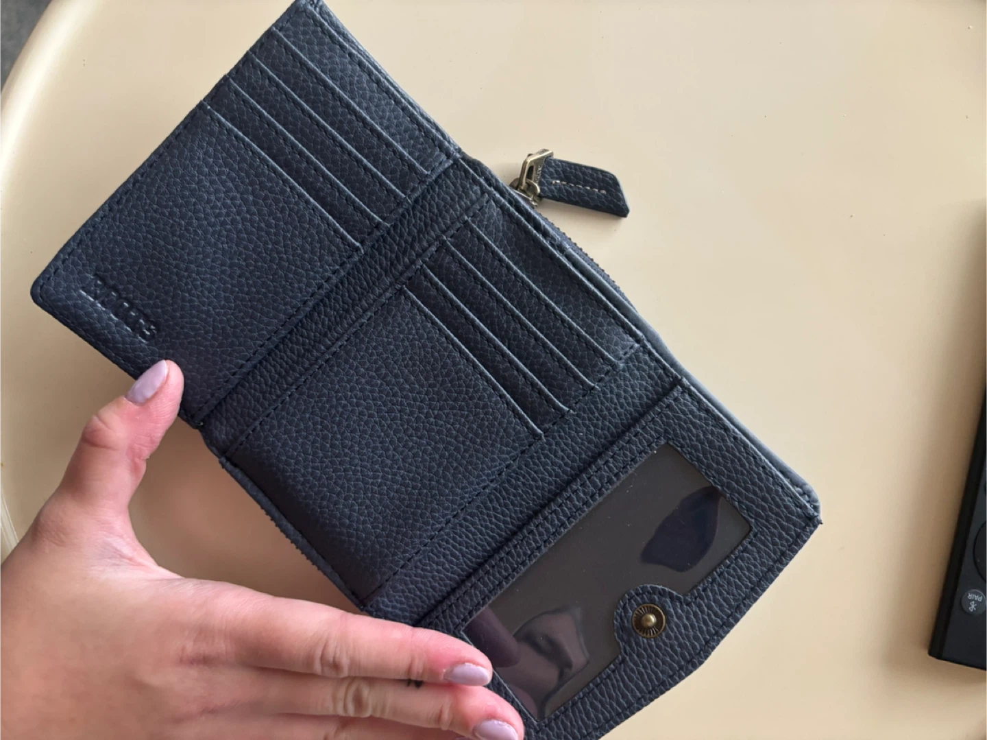 Roots Blue Leather Wallet - photo 2