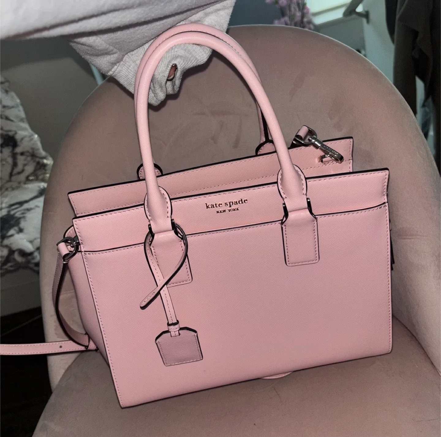 Kate Spade Pink Purse thumbnail