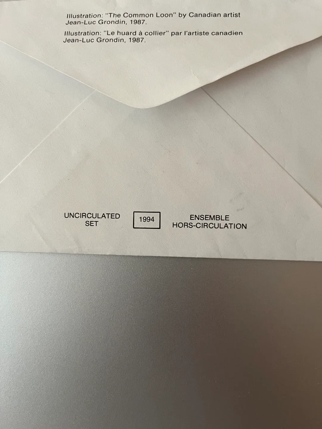 My last day Certified Royal  Mint 1994 Uncirculated Coin Set image indicator(8)