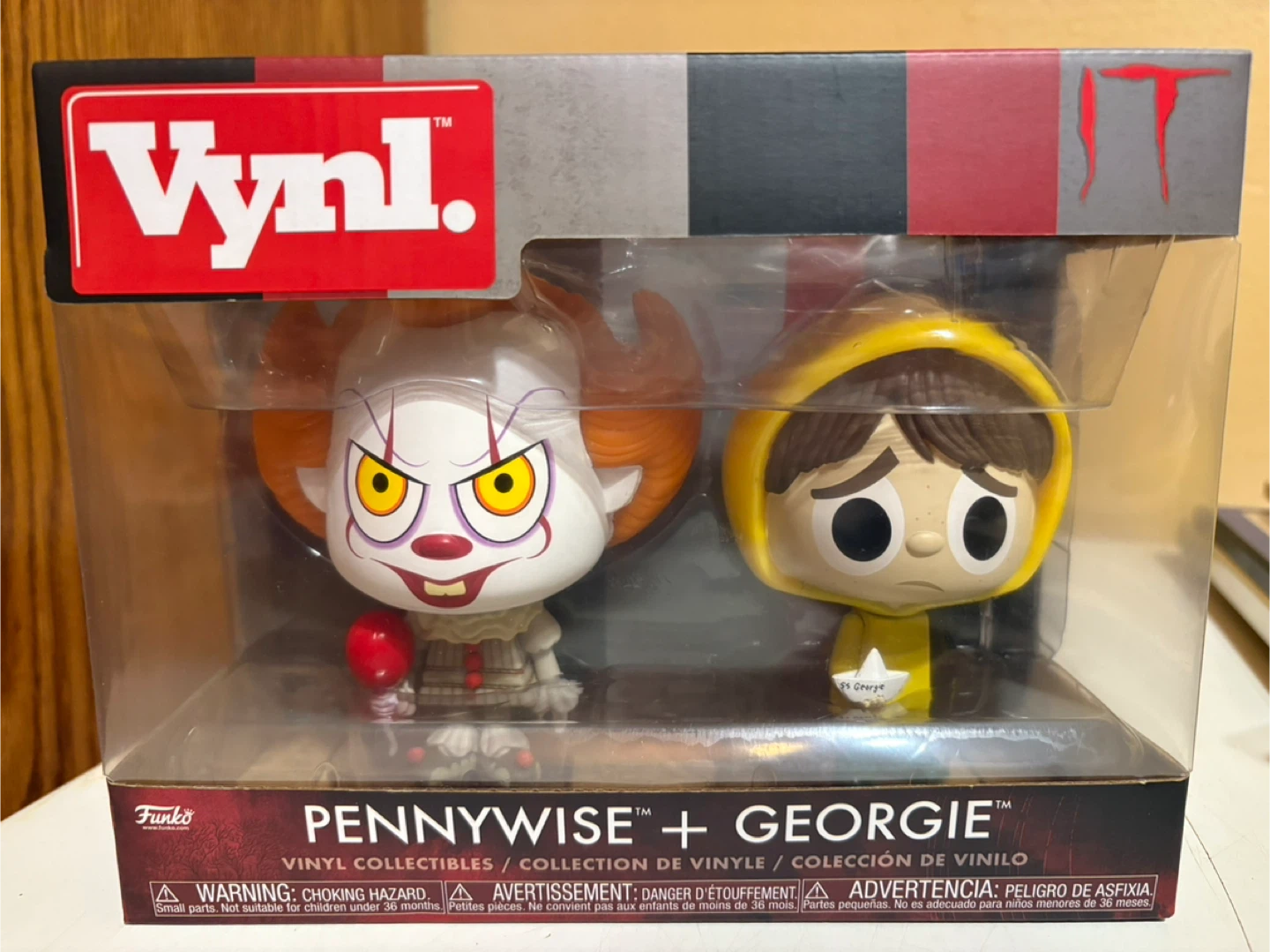 Vynl. Funko Pennywise + Georgie Vinyl Collectibles