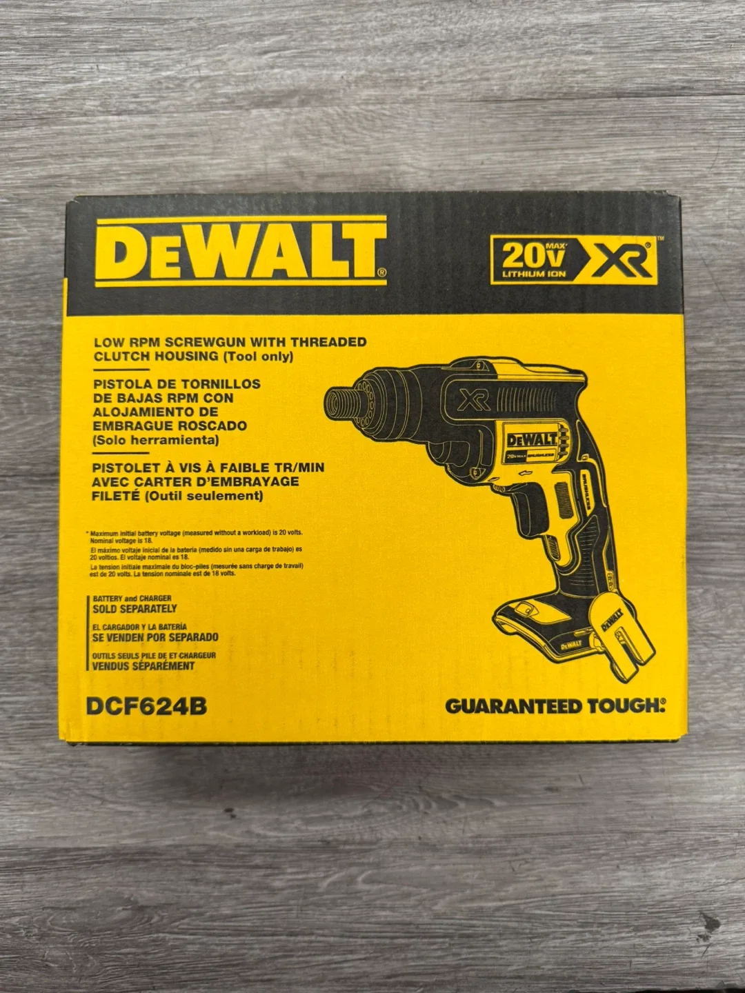 DeWalt DCF624B Screwgun - Tool Only thumbnail