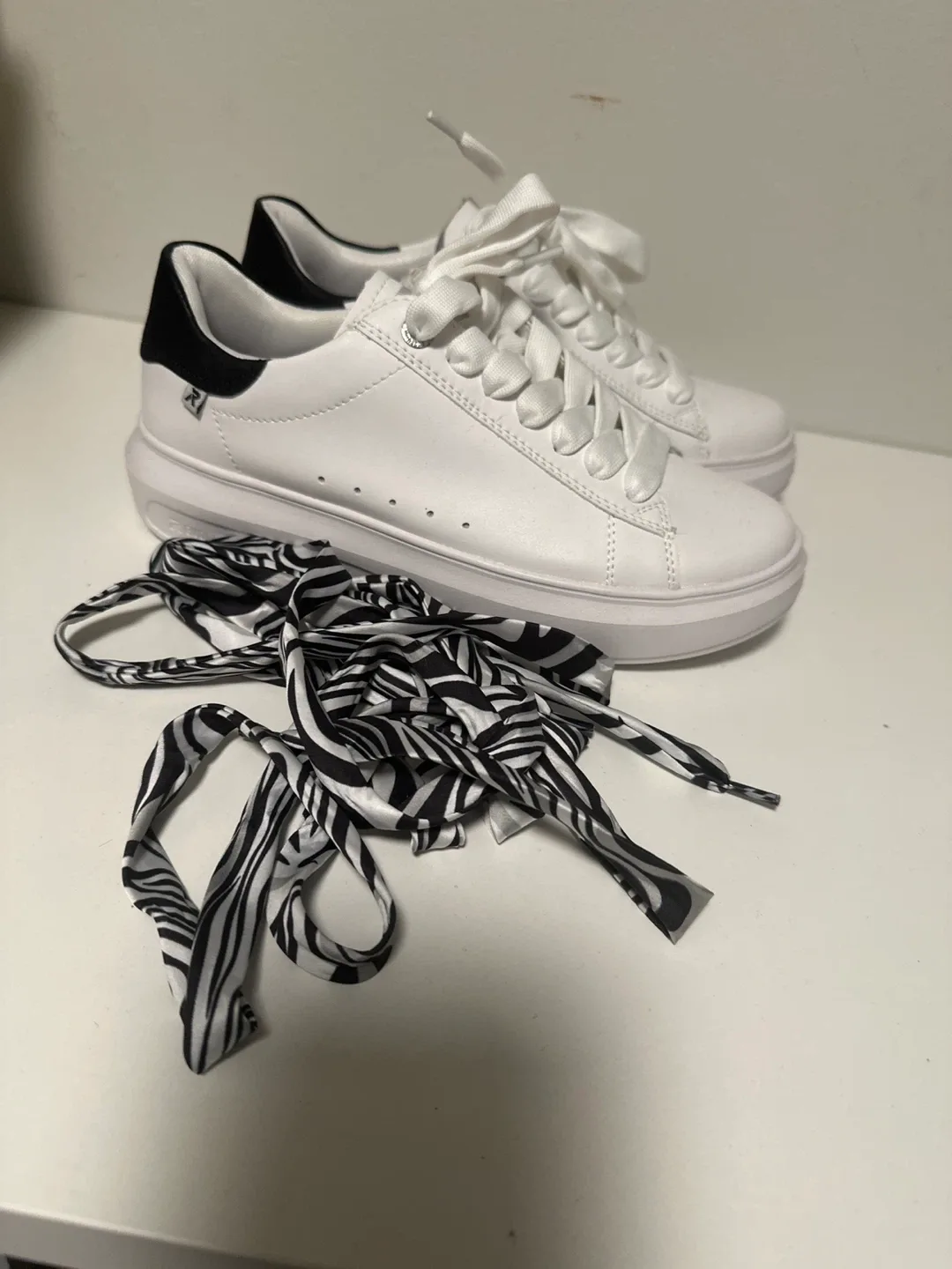 Rieker Women's White Sneakers size 37 image indicator(3)