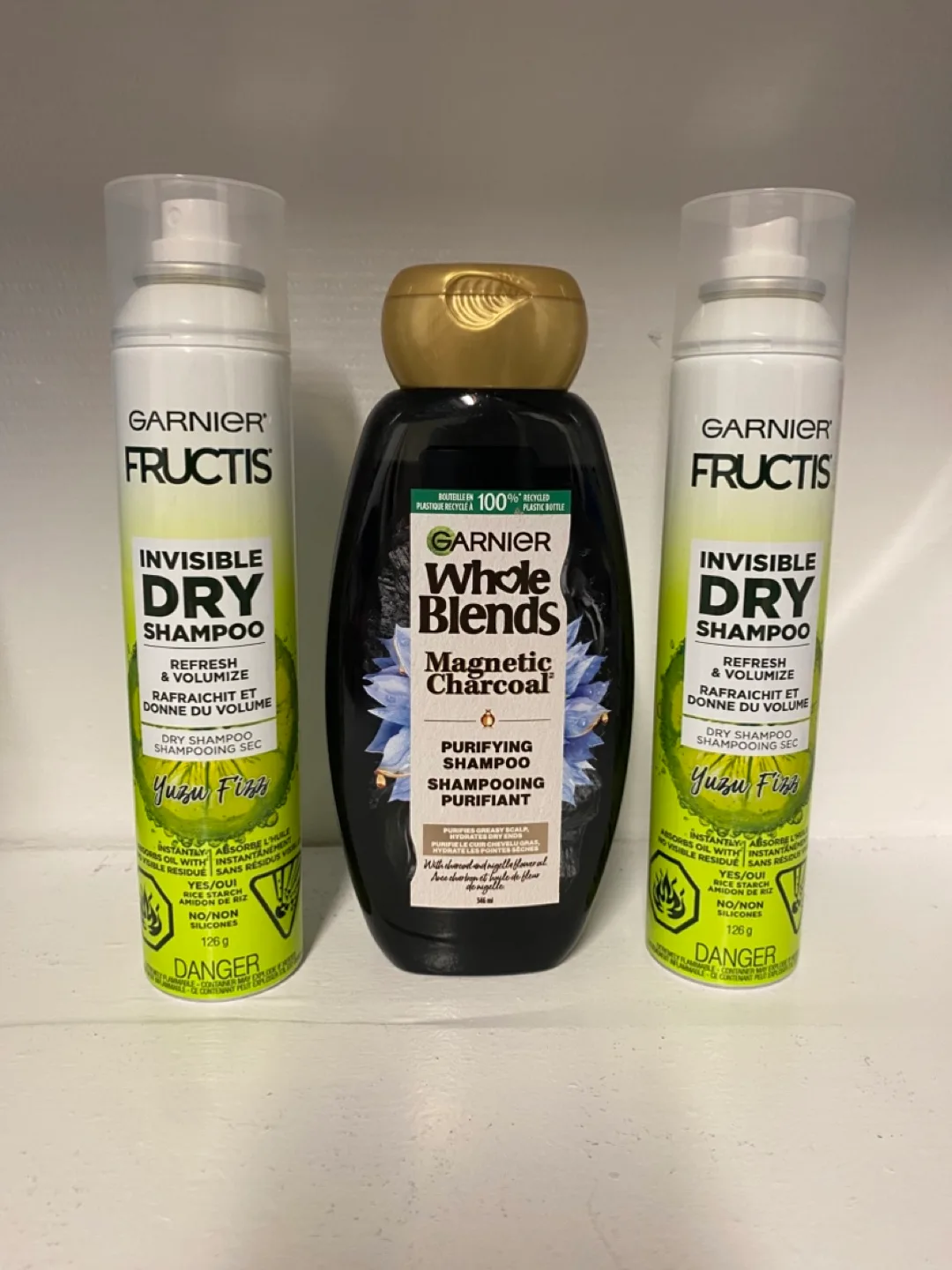 Garnier Fructis & Whole Blends Shampoo Set